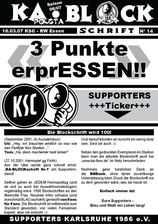 Bild: KA-BLOCKschrift