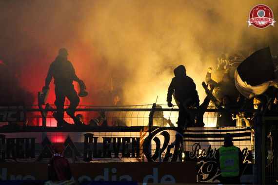 Aalen Fans in Regensburg<br Bild: Regensburg1899.de