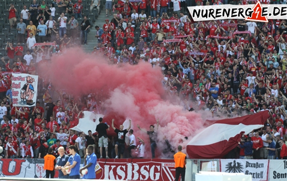 Pyro wird bei Energie Cottbus heiß diskutiert. <br />    <button type=