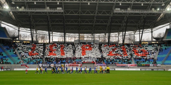 Schauen die RB Leipzig Fans bald Zweitligafußball?<br />    <button type=