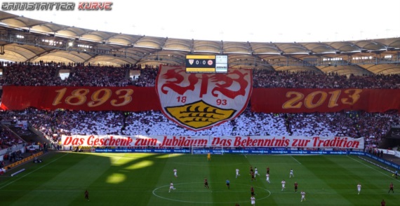 Die Rückkehr zum alten Logo war das Thema in der Fanszene des VfB Stuttgart im vergangenen Jahr.<br />    <button type=