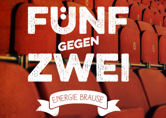 Das Logo des neuen Drinks.<br />    <button type=