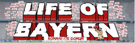 So hätte die Bayern-Kurve gegen den AS Rom aussehen sollen. <br />    <button type=