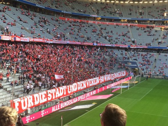 Das Stimmungszentrum soll der Ort für die treuesten Fans bleiben.<br />    <button type=