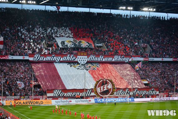 Choreografie von Veedels Radau beim Spiel gegen Bochum.<br />    <button type=