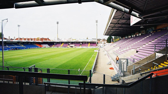 Im Erdgeschoss der Nordtribüne soll der Künstler seiner Kreativität freien Lauf lassen.<br />    <button type=