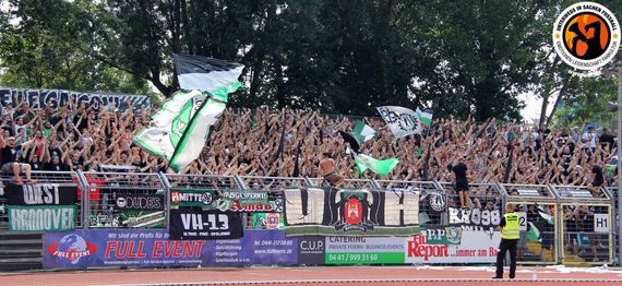 Die Ultras Hannover: Aktuell nur bei den Amateuren anzutreffen.<br />    <button type=