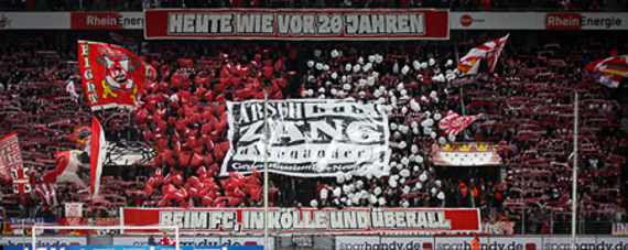 Arsch huh Choreografie der Coloniacs.<br />    <button type=