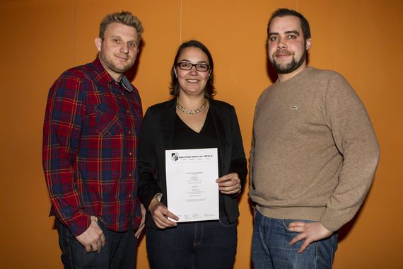 Die Vertragsunterzeichnung. Bild: Patrick Franck