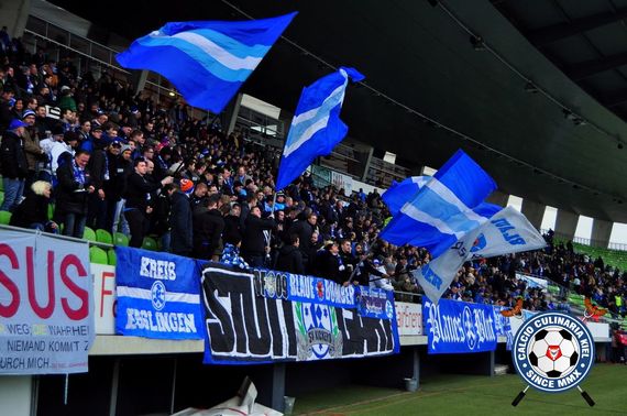 Die Kickers Fans im Exil in Reutlingen. Bild: www.calcio-culinaria.de