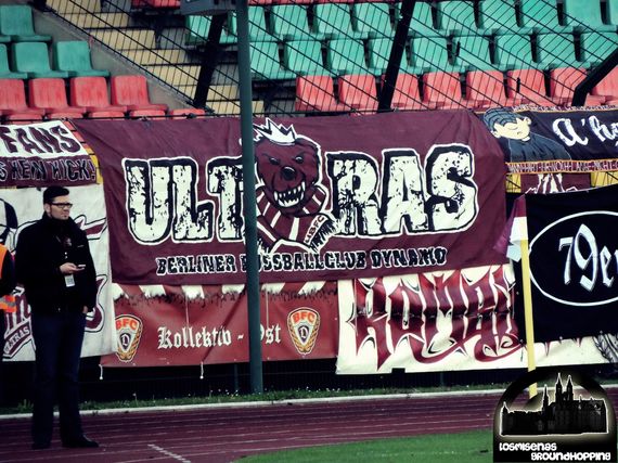 Die Ultras vom BFC rufen zu dem Fanmarsch auf<br />    <button type=