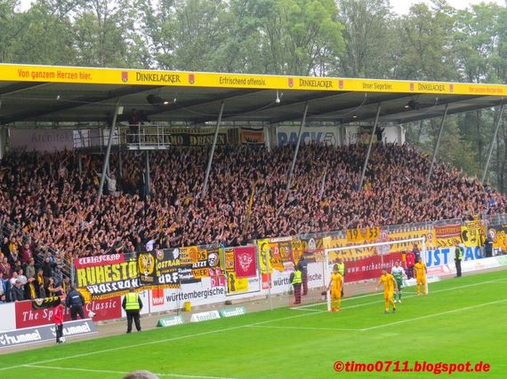 Der junge Dynamo Fan war auf dem Rückweg vom Spiel in Großaspach<br />    <button type=