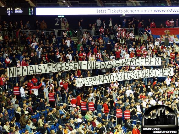 Alba Berlin - Roter Stern Belgrad (26.03.2015) Bild: losmisenas-groundhopping.blogspot.de