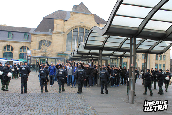 Die Bundespolizei wird die Eintracht Trier wieder begleiten<br />    <button type=