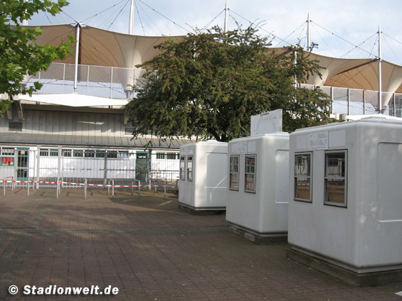 Der Angriff auf den Fanladen in der Bahnhofstraße soll vor dem Spiel passiert sein<br />    <button type=