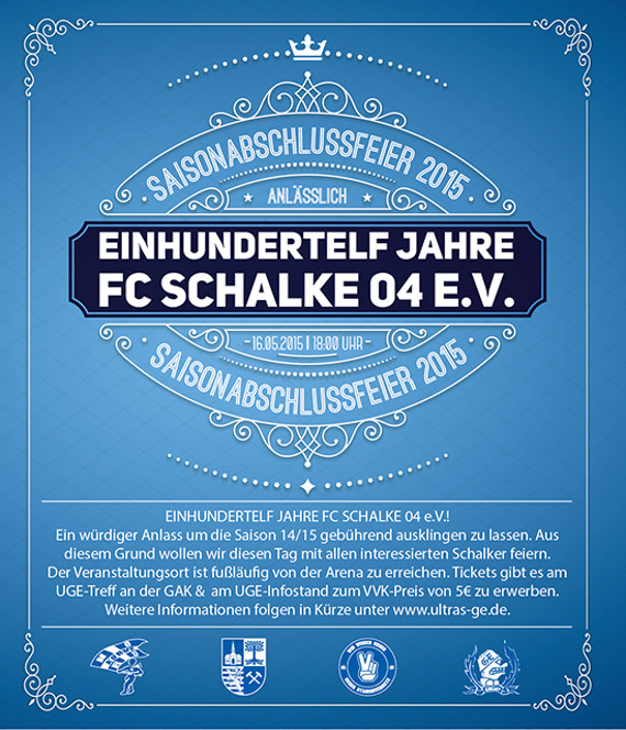 Der Flyer der Ultras. Bild: Ultras-GE.de