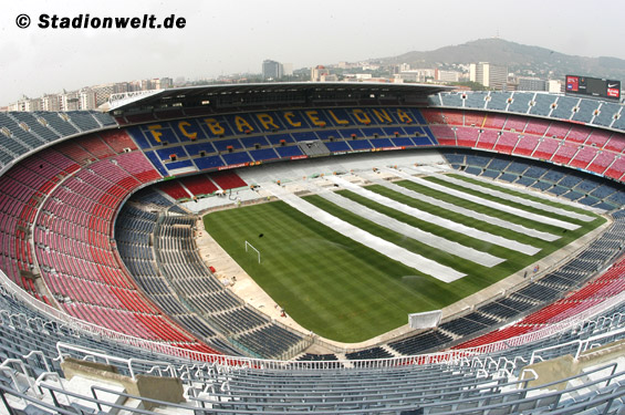 Das Camp Nou, die Heimat des FC Barcelona. Bild: Stadionwelt