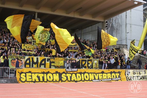 Borussia Dortmund sprach 2012 bis 2013 die meisten Stadionverbote aus<br />    <button type=