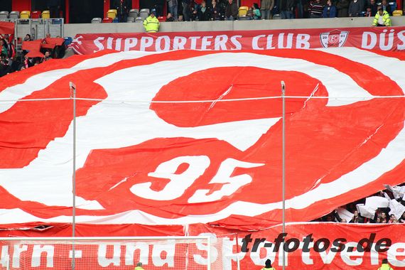 Spiele von Fortuna Düsseldorf wird der Verurteilte in den nächsten Jahren nicht im Stadion erleben. Bild: tr-fotos.de