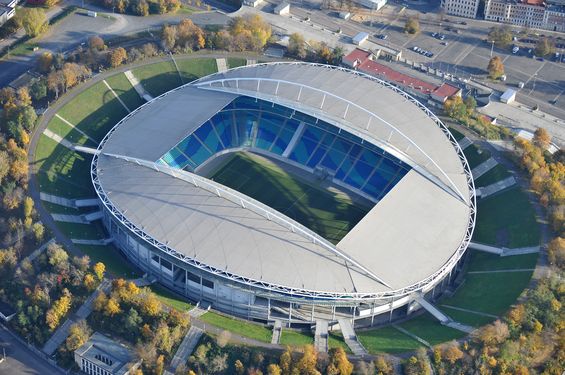 Die Red Bull Arena hat bei Facebook die schlechteste Bewertung, die überhaupt möglich ist<br />    <button type=
