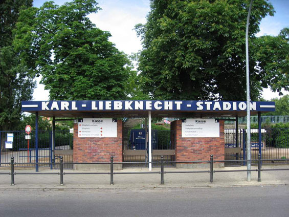 In der Karl Liebknecht Straße Ecke Rudolf Breitscheid Straße soll der Konflikt ausgebrochen sein<br />    <button type=