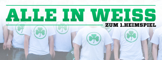 In weißen Shirts soll der KSC bezwungen werden<br />    <button type=