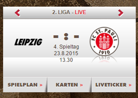 Screenshot der Homepage www.fcstpauli.com<br />    <button type=