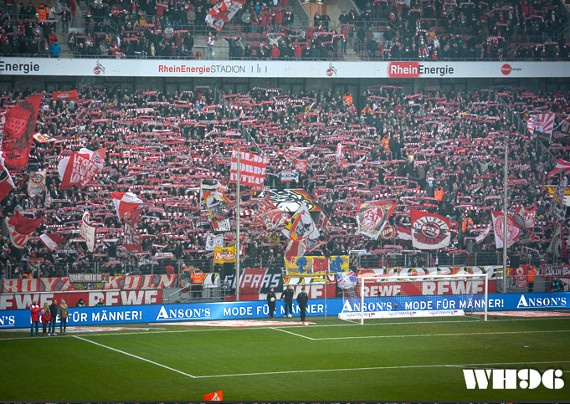 Am 20. Spieltag der vergangenen Saison waren zuletzt alle Ultràgruppen in der Südkurve in Müngersdorf<br />    <button type=