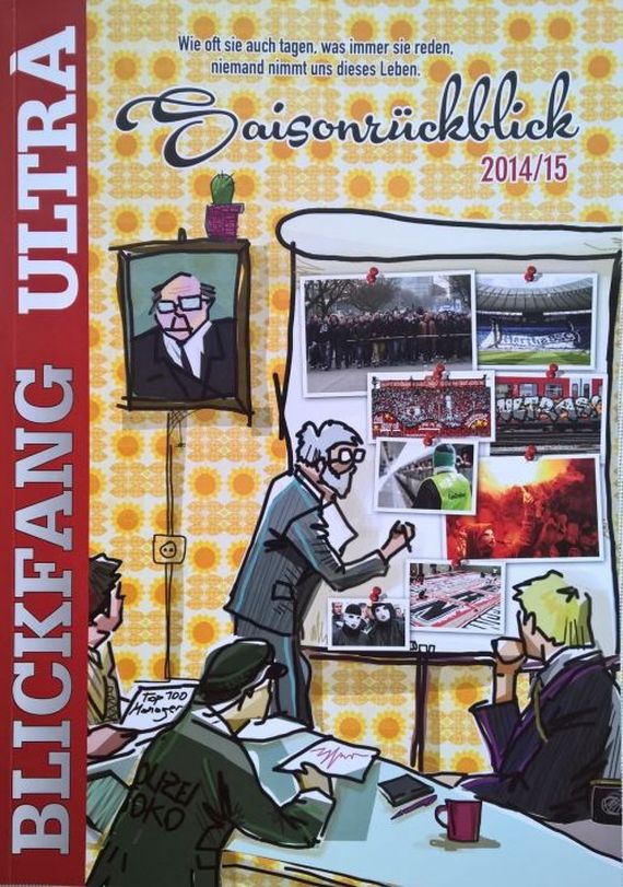 Das Cover des aktuellen Saisonrückblicks. Bild: Blickfang Ultrà
