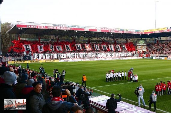 Im Januar steht eine Choreo zum 50. Geburtstag von Union Berlin an<br />    <button type=