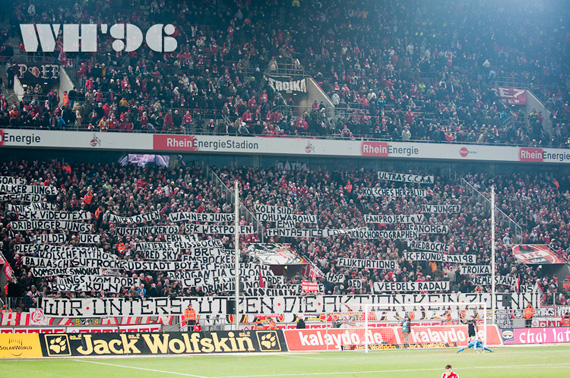 Kein Zwanni Aktion vor ein paar Jahren in Köln. Bild: WH96.de