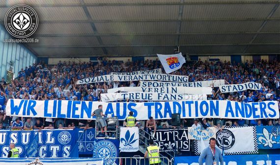 Die Fans der Lilien fragen sich,wie anders ihr Verein wirklich ist<br />    <button type=