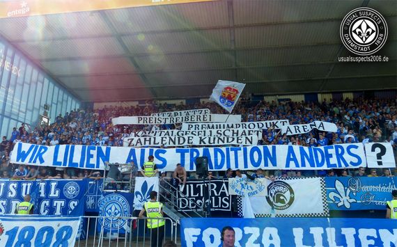 Die Fans der Lilien fragen sich,wie anders ihr Verein wirklich ist<br />    <button type=