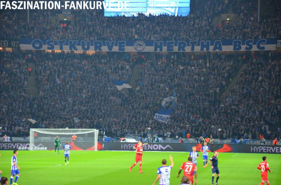 Die Ostkurve Hertha BSC sucht neue Räume<br />    <button type=