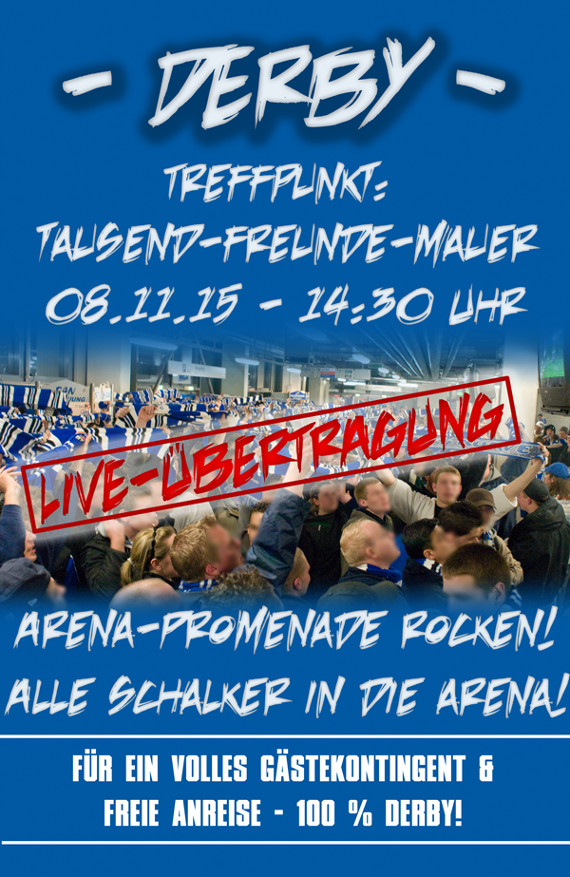 Ultras Gelsenkirchen geben Alternativprogramm bekannt<br />    <button type=
