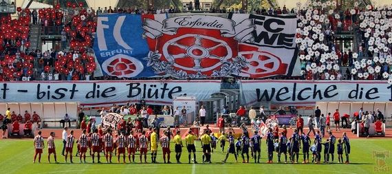 Das Steigerwaldstadion ist das Ziel<br />    <button type=