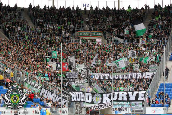 Mönchengladbach-Fans in Sinsheim<br />    <button type=