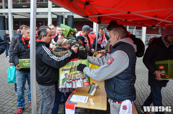 Die Wilde Horde ist in Köln seit Jahren mit Horde Karitativ aktiv<br />    <button type=