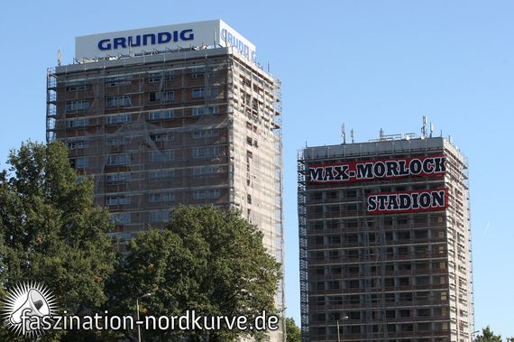Die Fans bedienten sich aller Formen des Marketings. Bild: Faszination-Nordkurve.de