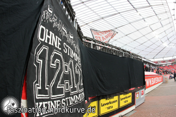Bereits 2012 protestierten Nürnberger Ultras u.a. gegen die Reduzierung des Gästekontingents<br />    <button type=