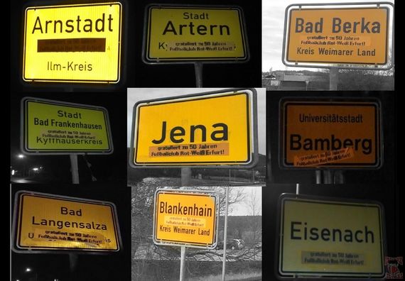 Aufkleberaktion, u.a. in Jena<br />    <button type=