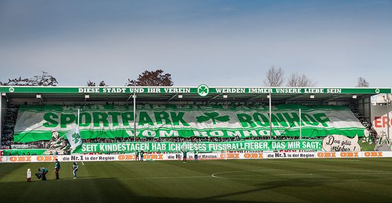 Der Sportpark Ronhof ist nun auch offiziell wieder zurück<br />    <button type=