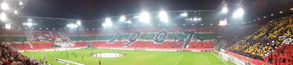 Die Choreografie gegen Bilbao<br />    <button type=