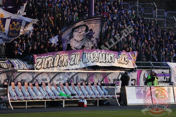 Die Aue Fans wollen zurück zum alten Namen<br />    <button type=