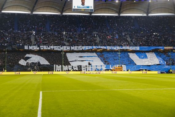 Die nicht einwandfreie Choreografie der Nordtribüne<br />    <button type=