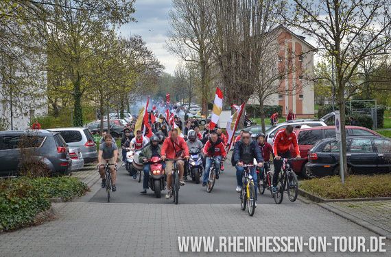Mainzer Ultras organisieren wieder eine Fahrradtour.<br />    <button type=