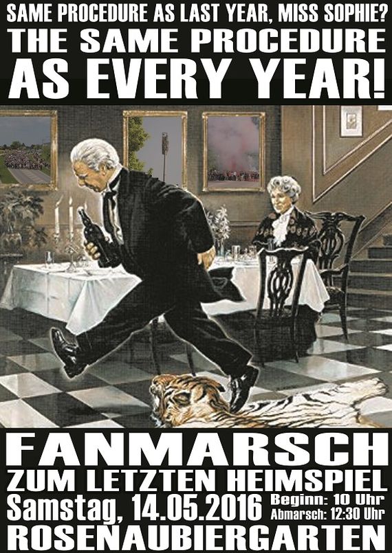 In Augsburg kommt es morgen wieder zum Fanmarsch von Stadion zu Stadion<br />    <button type=