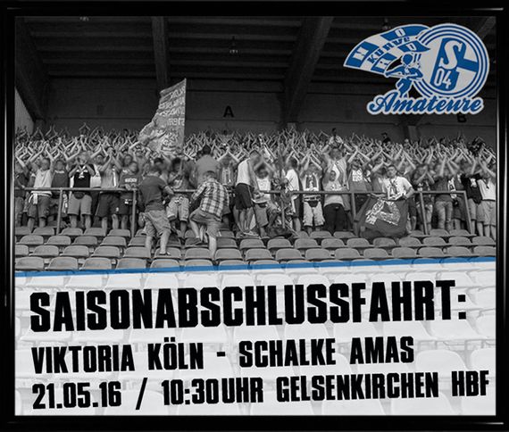 Mit diesem Flyer mobilisieren die Ultras Gelsenkirchen für das Spiel in Köln<br />    <button type=