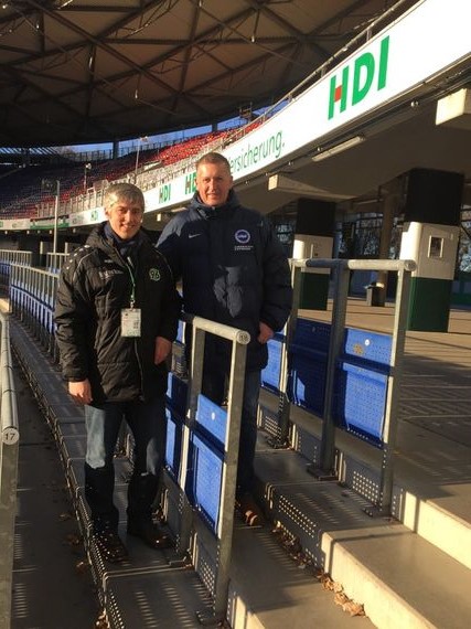Adrian Morris, Saftey und Security Manager von Brighton & Hove Albion FC zu Gast in Hannover<br />Bild: Hannover 96″><figcaption>Adrian Morris, Saftey und Security Manager von Brighton & Hove Albion FC zu Gast in Hannover<br />Bild: Hannover 96</figcaption></figure>
            </div>

                    </article>

                <section class=