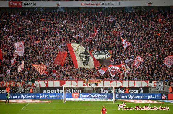 Die neue Zaunfahne der Wilden Horde im alten Stil. Bild: RoteBoecke.de